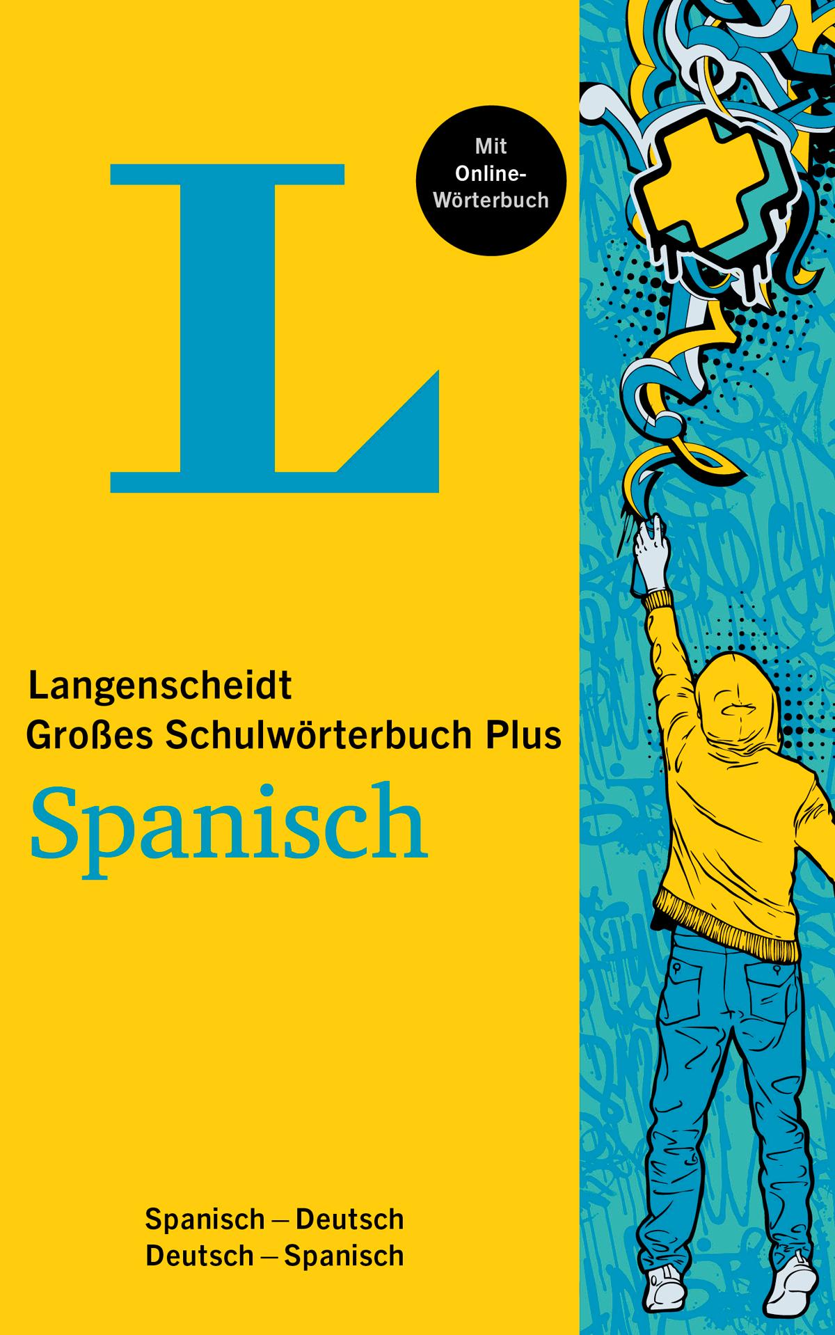 Vorderes Coverbild Langenscheidt Großes Schulwörterbuch Plus Spanisch