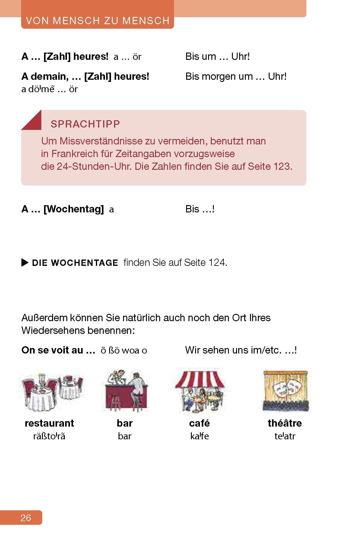 Beispielinhalt (Bild) Langenscheidt Schnell mitreden auf Französisch
