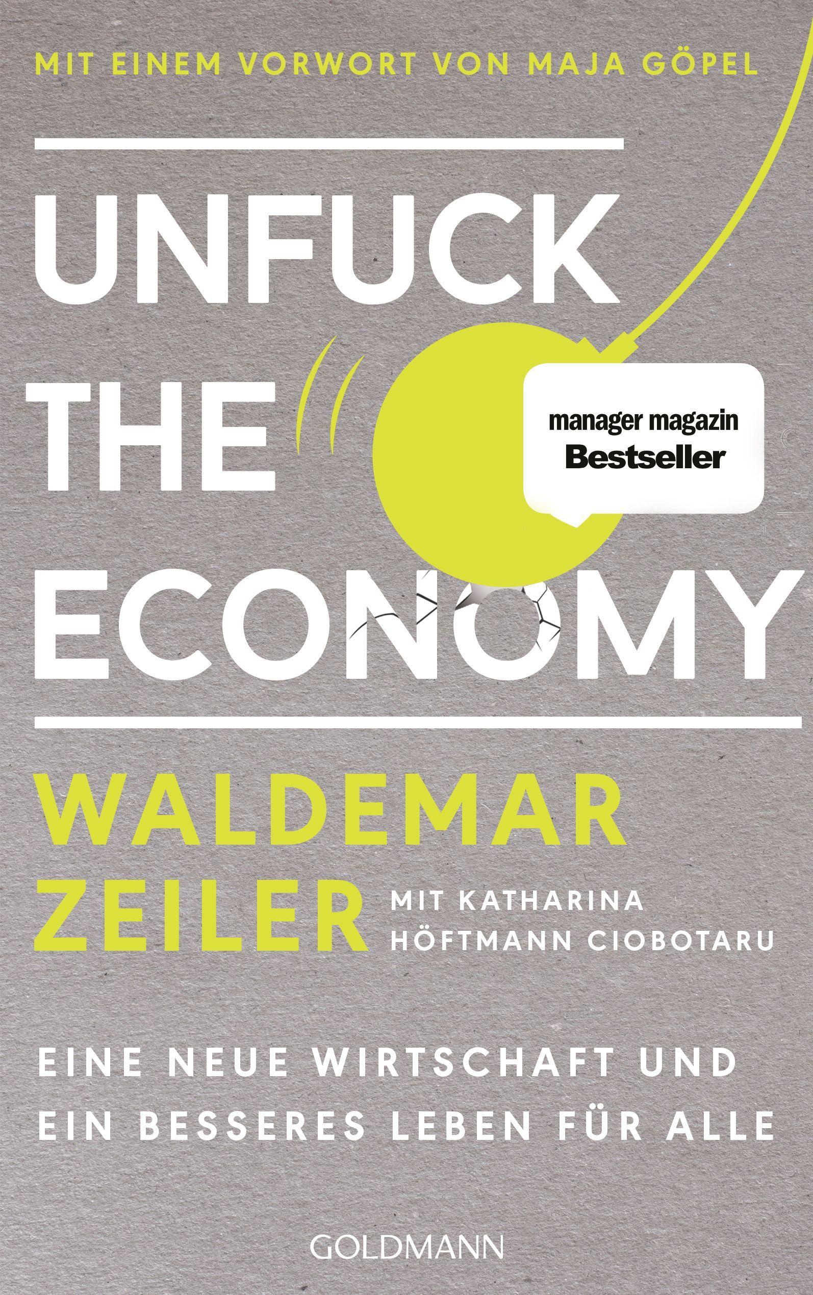 Vorderes Coverbild Unfuck the Economy
