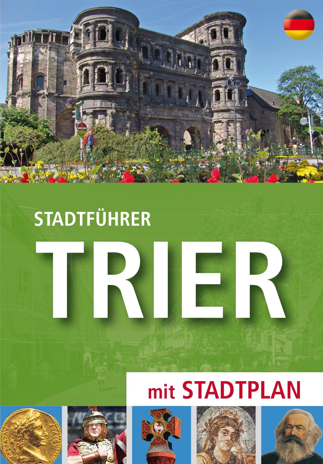 Vorderes Coverbild Stadtführer Trier