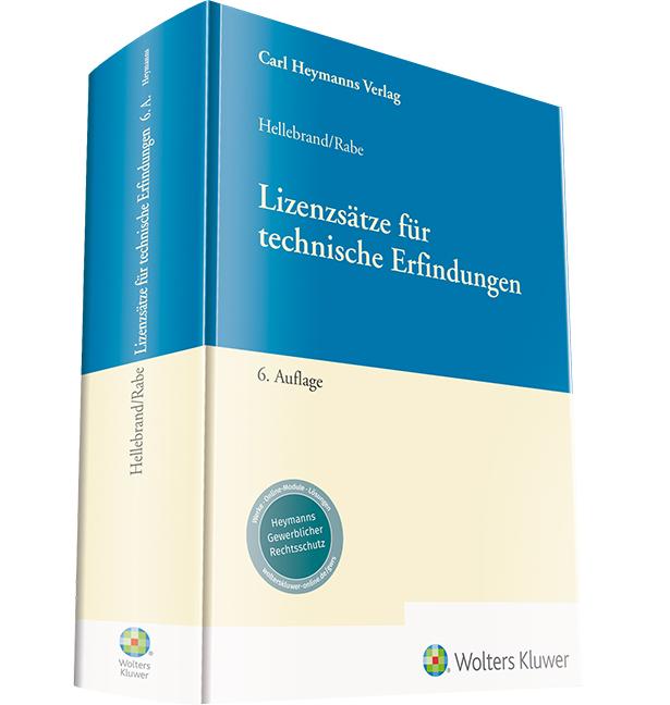 Vorderes Coverbild Lizenzsätze für technische Erfindungen