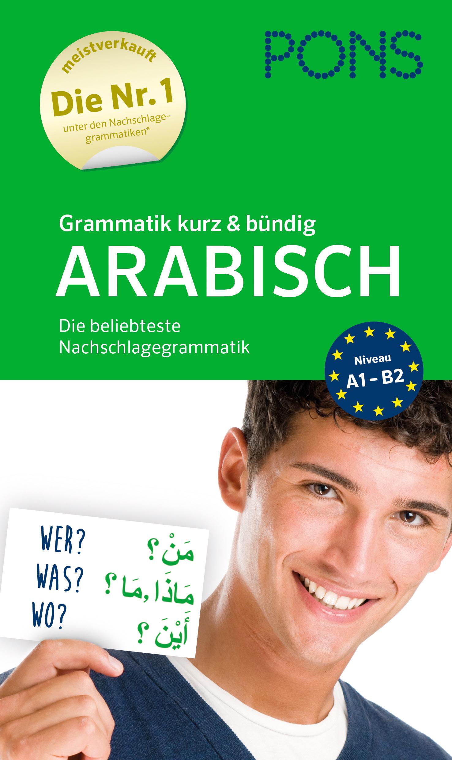Vorderes Coverbild PONS Grammatik kurz & bündig Arabisch