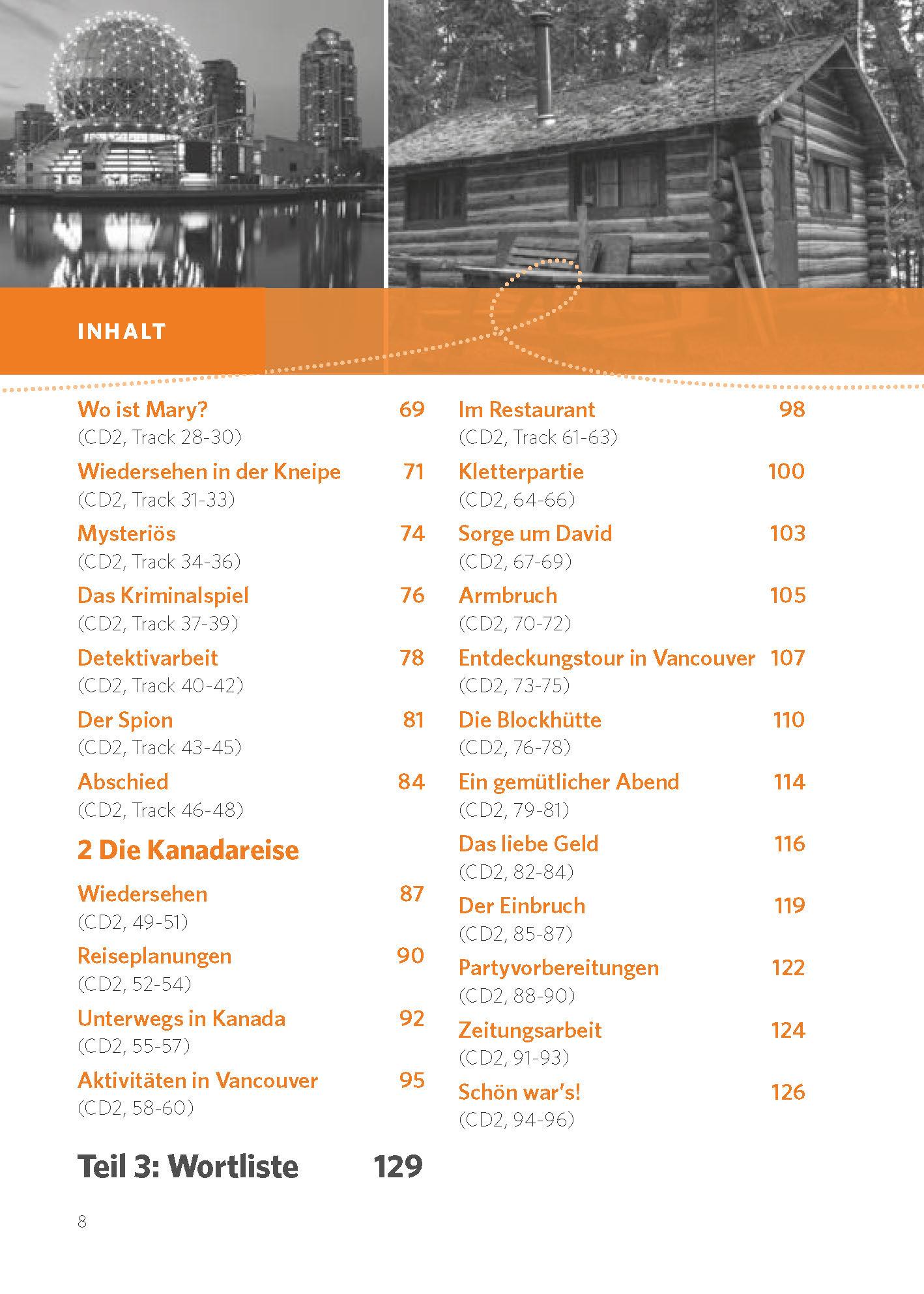 Beispielinhalt (Bild) PONS Audiotraining Plus Englisch