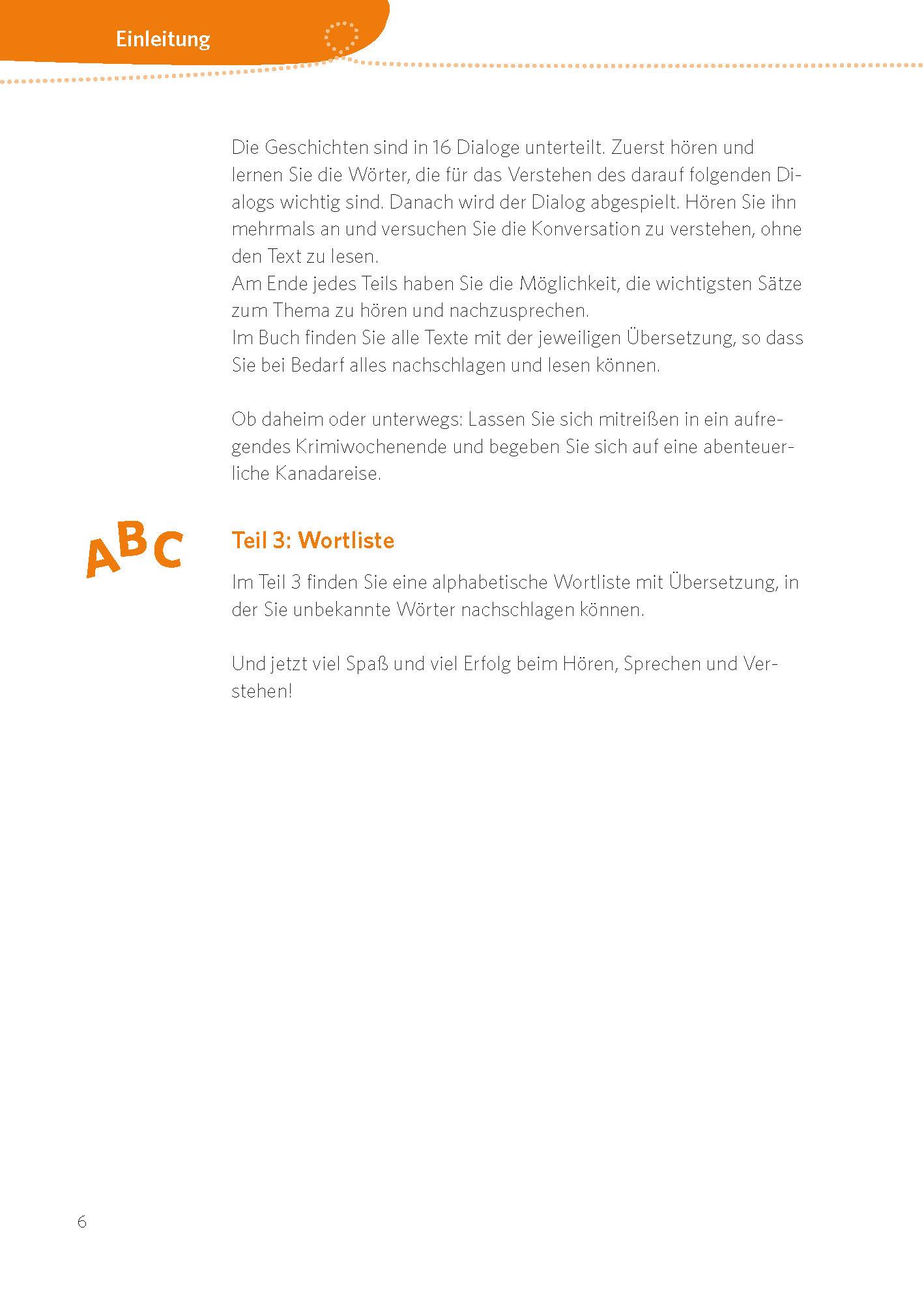 Beispielinhalt (Bild) PONS Audiotraining Plus Englisch