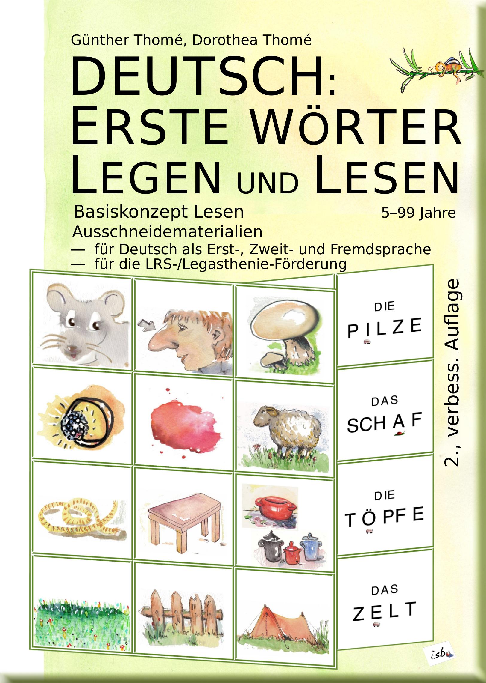 Vorderes Coverbild DEUTSCH: ERSTE WÖRTER LEGEN UND LESEN