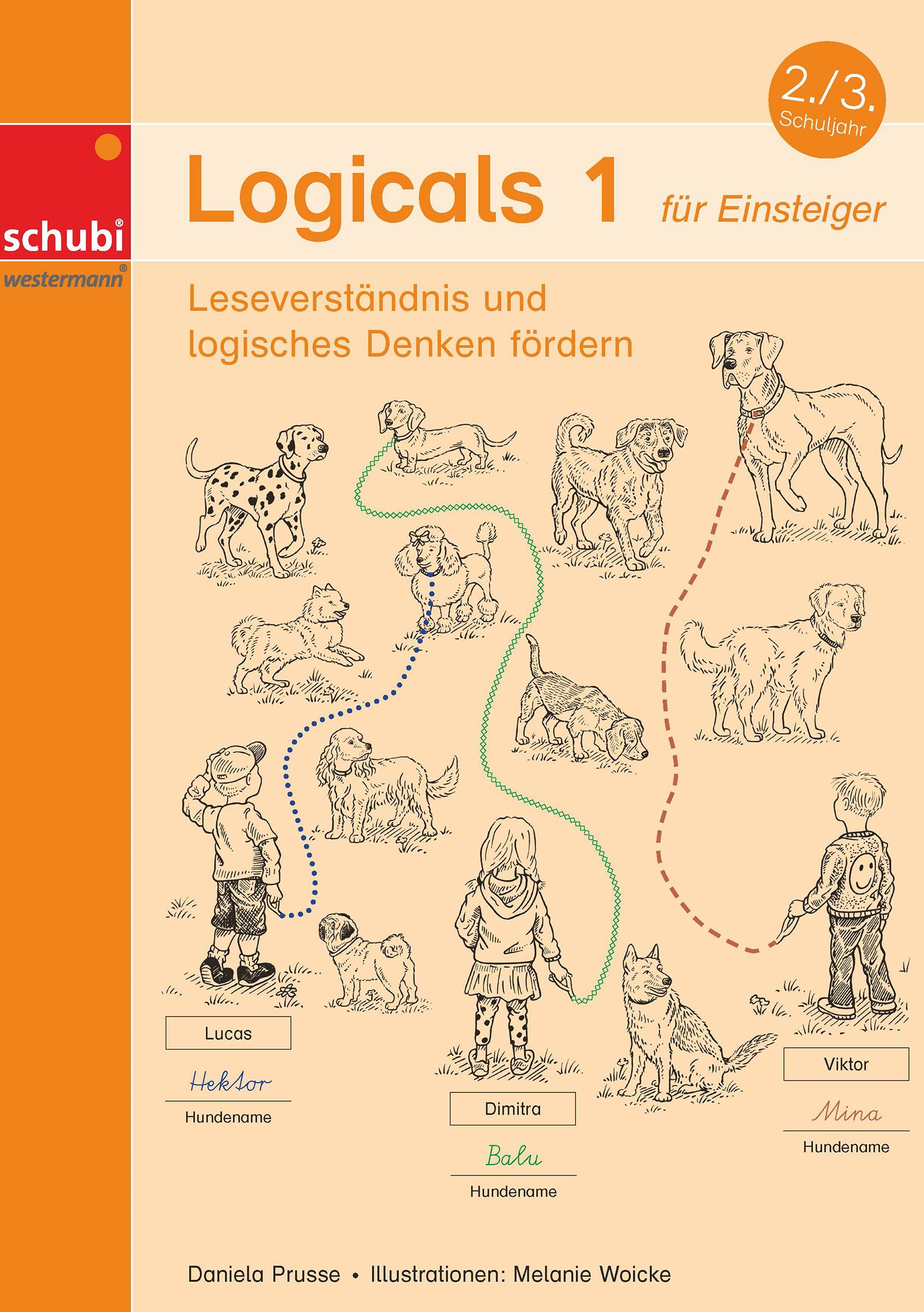 Vorderes Coverbild Logicals 1. Leseverständnis und logisches Denken fördern