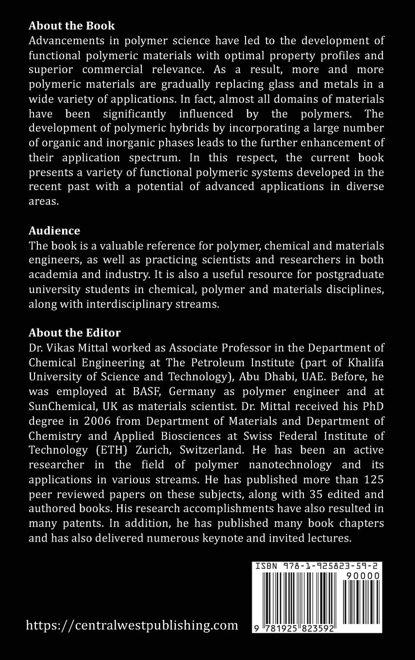 Rückseitencover Advances in Polymer Science