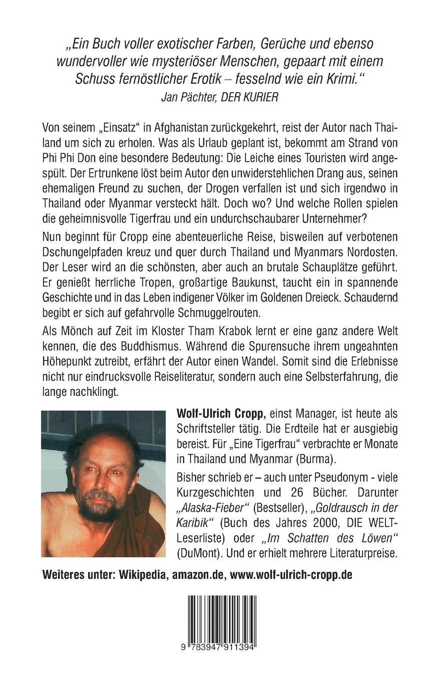 Rückseitencover Eine Tigerfrau