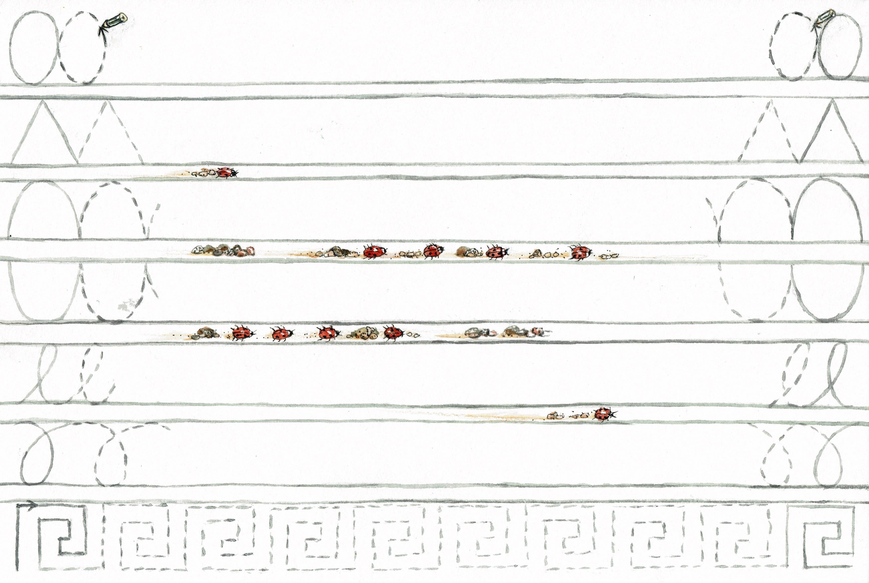 Beispielinhalt (Bild) Mein Vorkurs zum Schreibenlernen