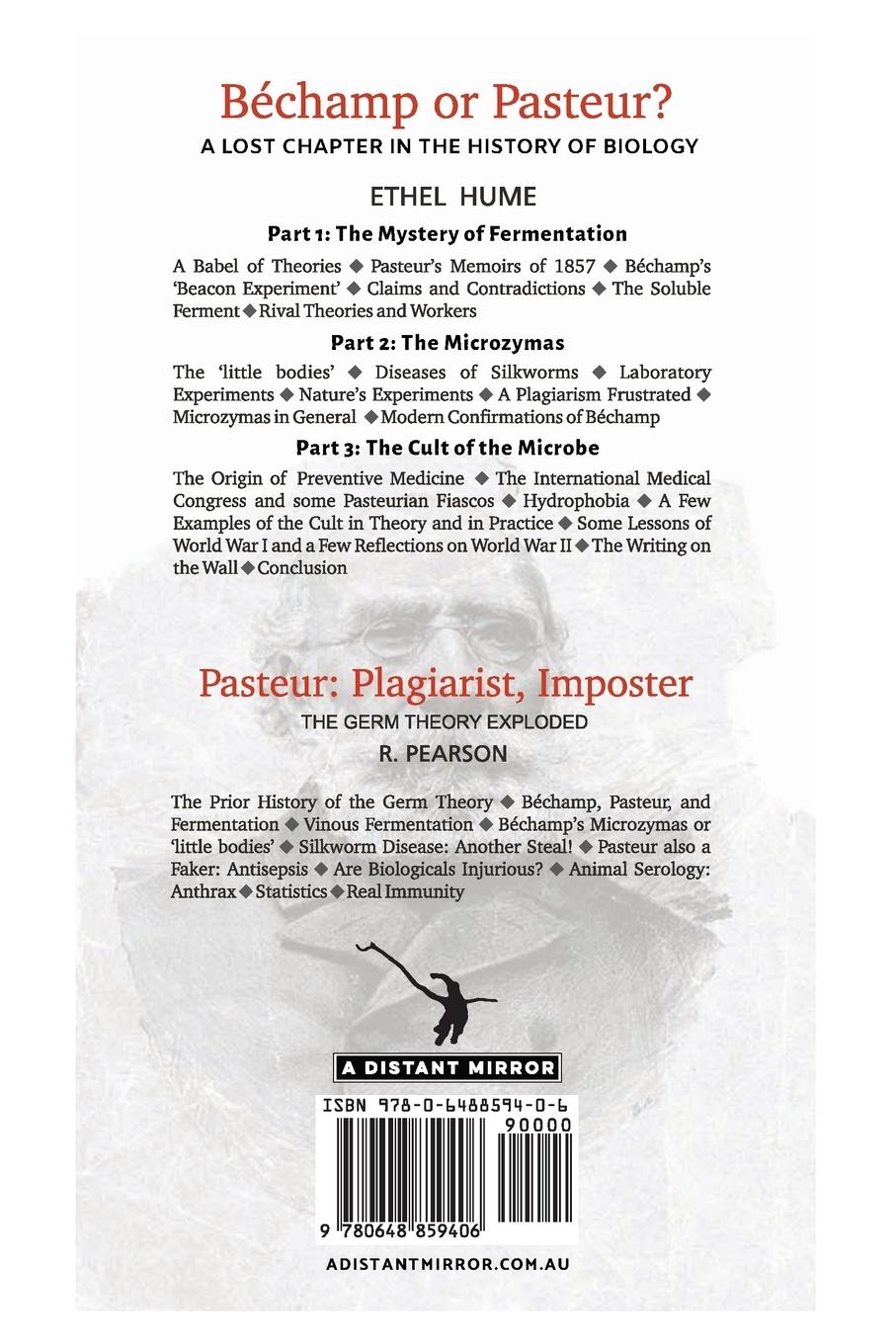 Rückseitencover Bechamp or Pasteur?