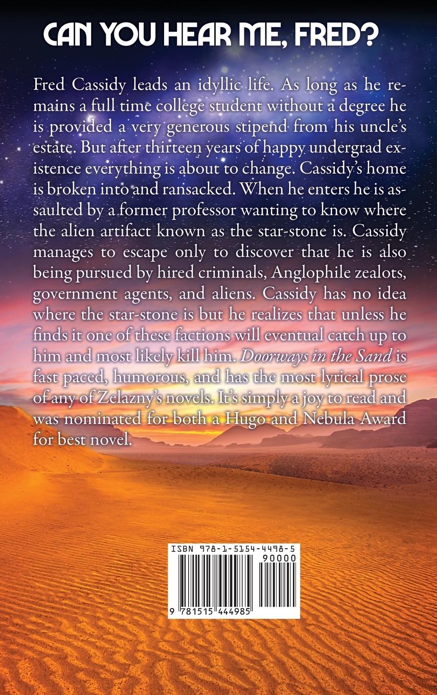 Rückseitencover Doorways in the Sand