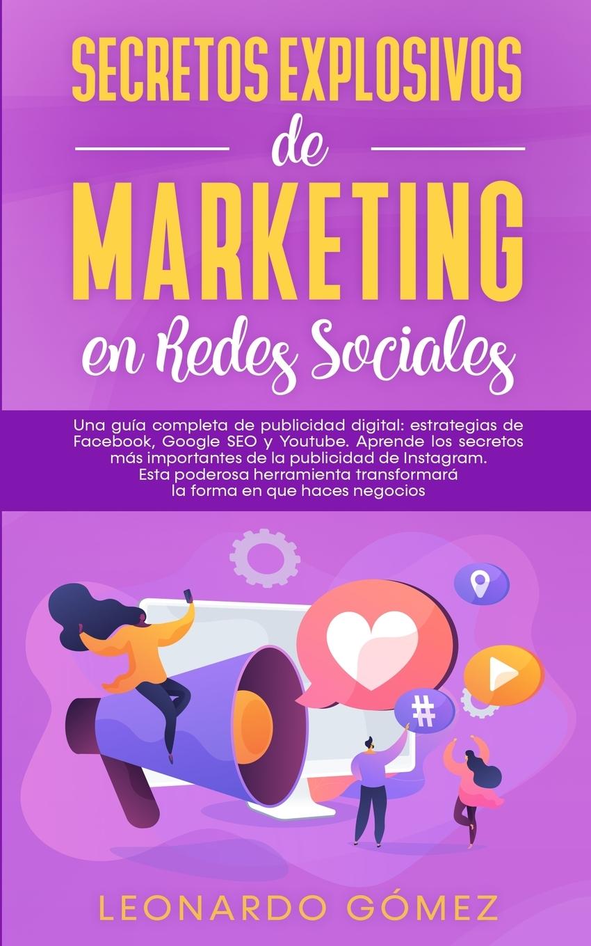 Vorderes Coverbild Secretos Explosivos de Marketing en Redes Sociales