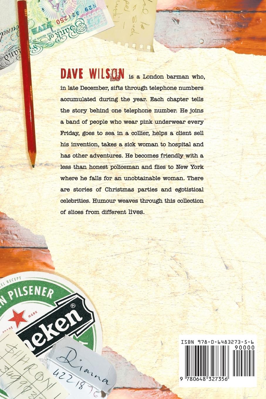 Rückseitencover Book of Dave