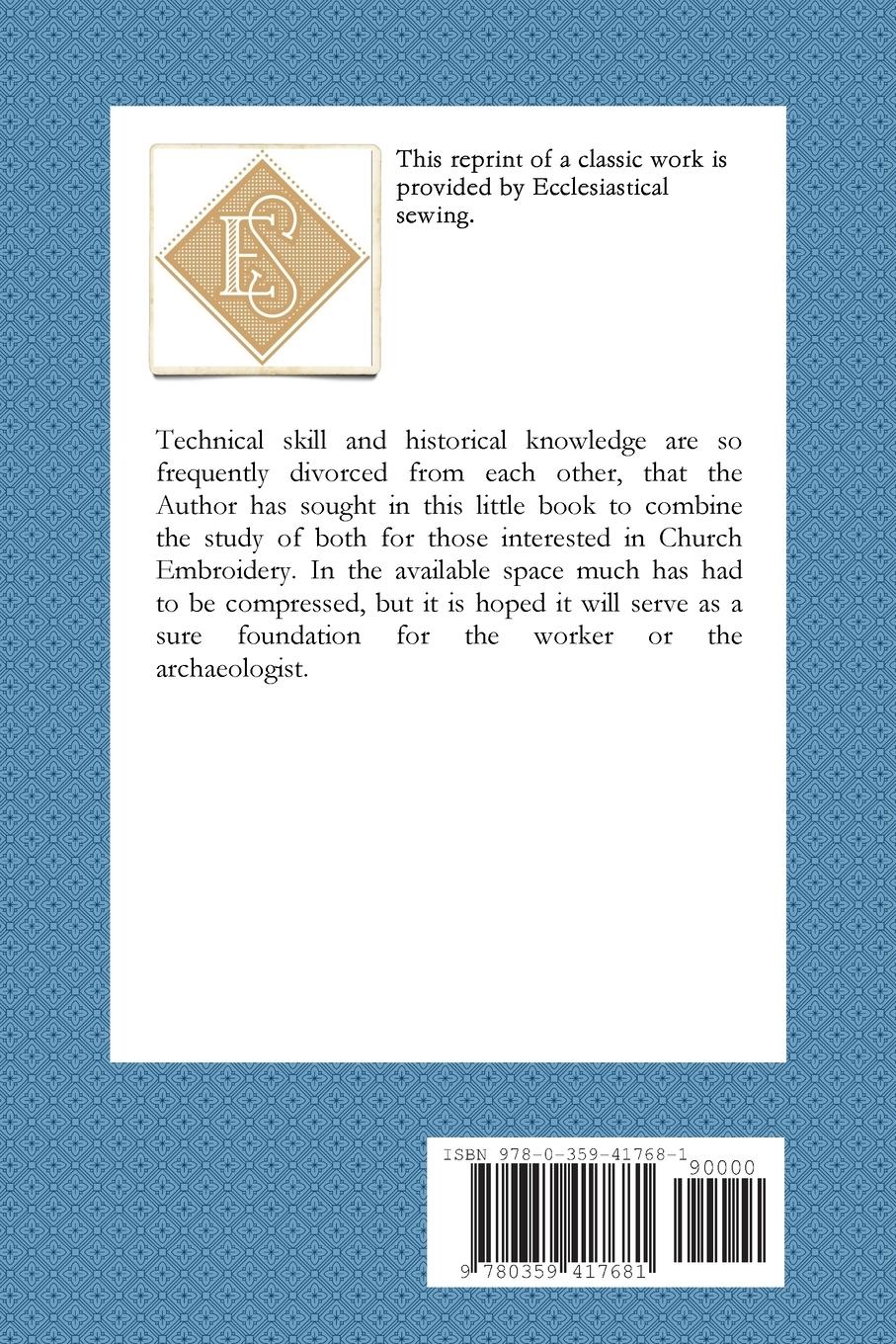 Rückseitencover Arts Of The Church