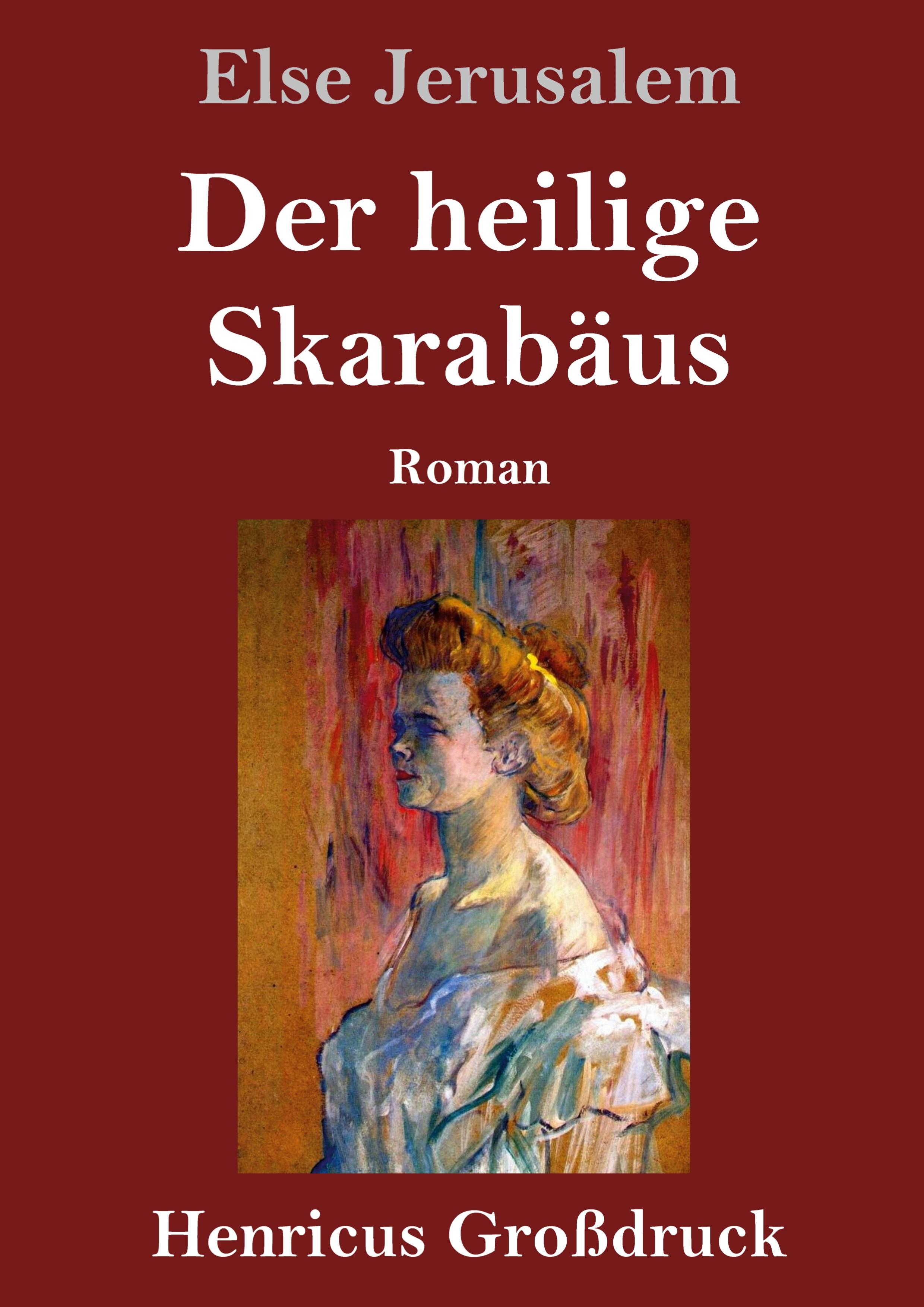 Vorderes Coverbild Der heilige Skarabäus (Großdruck)