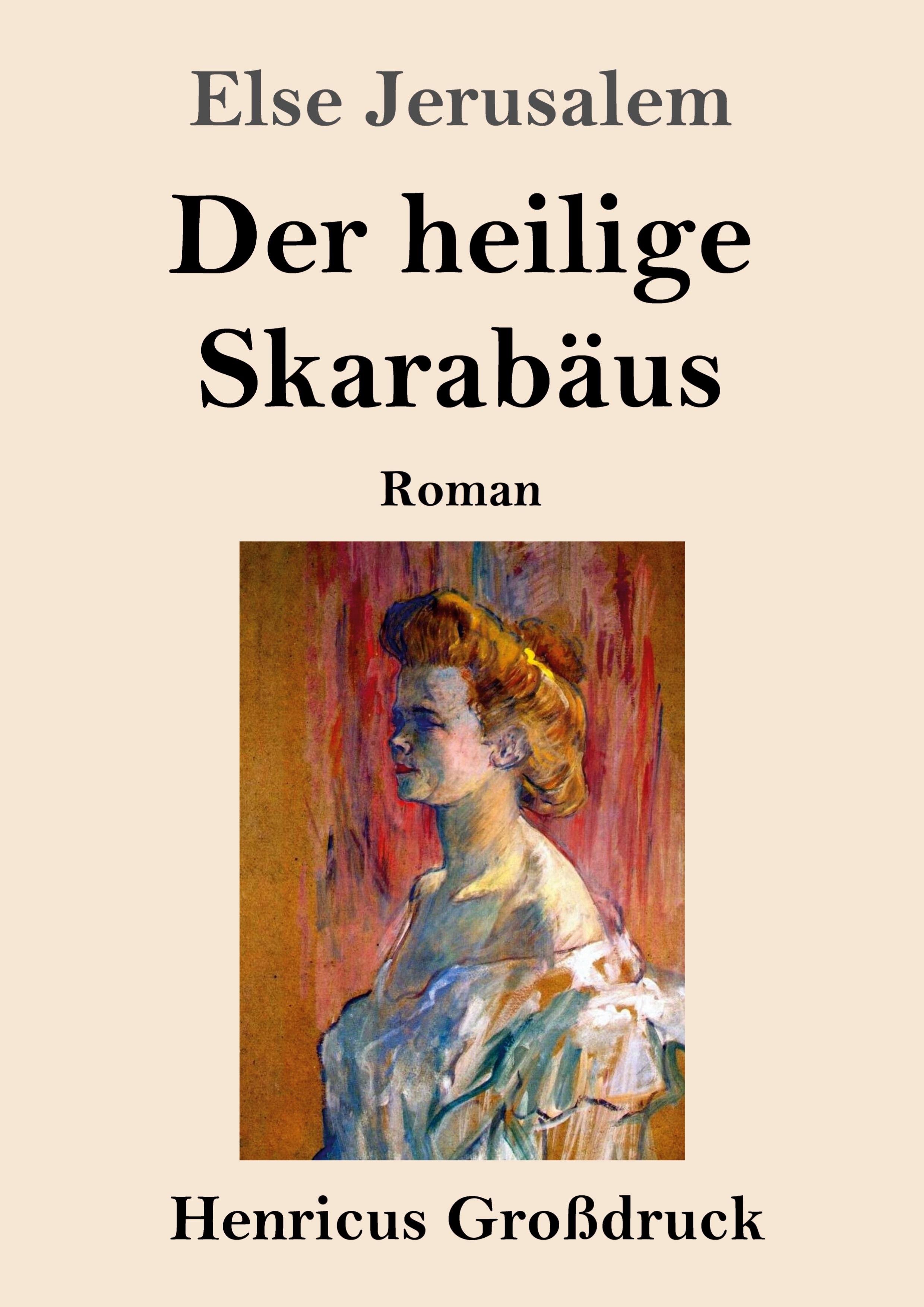 Vorderes Coverbild Der heilige Skarabäus (Großdruck)