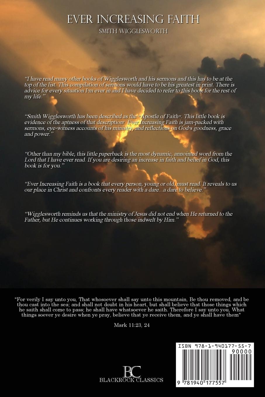 Rückseitencover Ever Increasing Faith