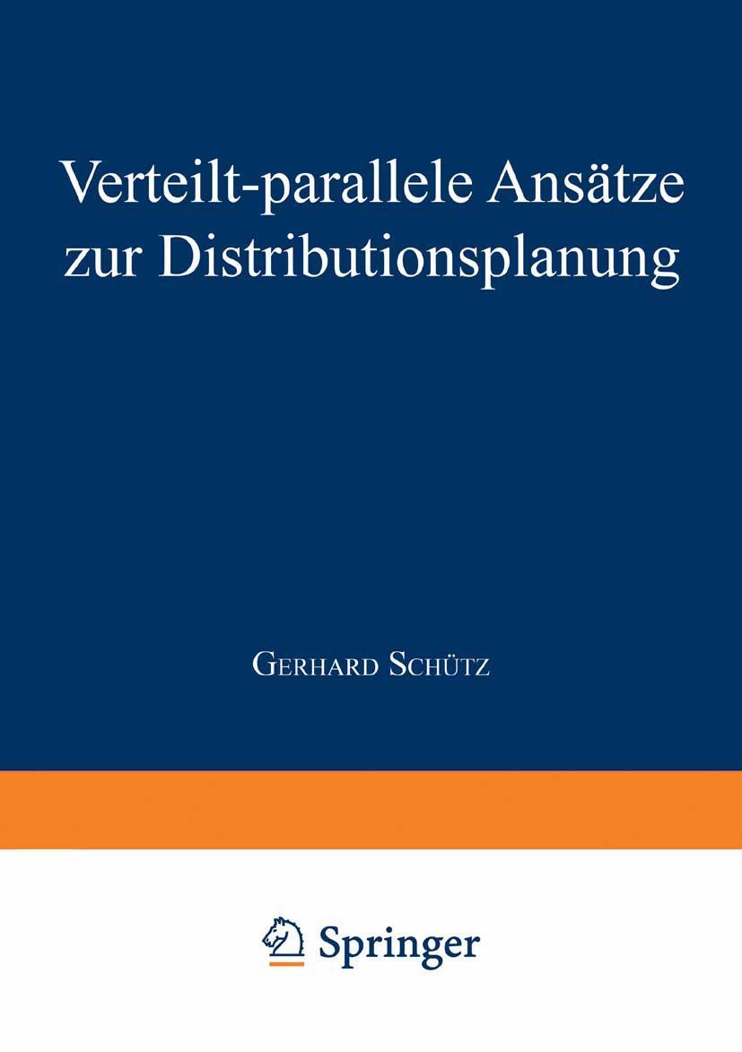 Vorderes Coverbild Verteilt-parallele Ansätze zur Distributionsplanung