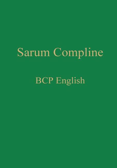 Vorderes Coverbild Sarum Compline