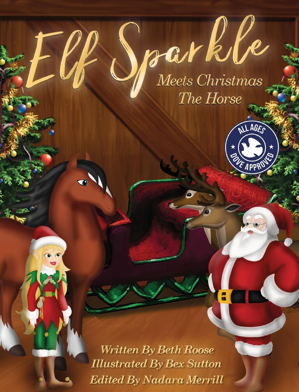 Vorderes Coverbild Elf Sparkle Meets Christmas The Horse