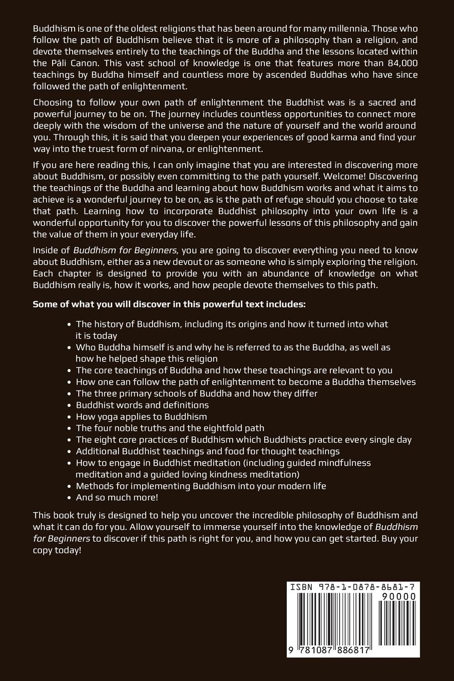 Rückseitencover Buddhism for Beginners