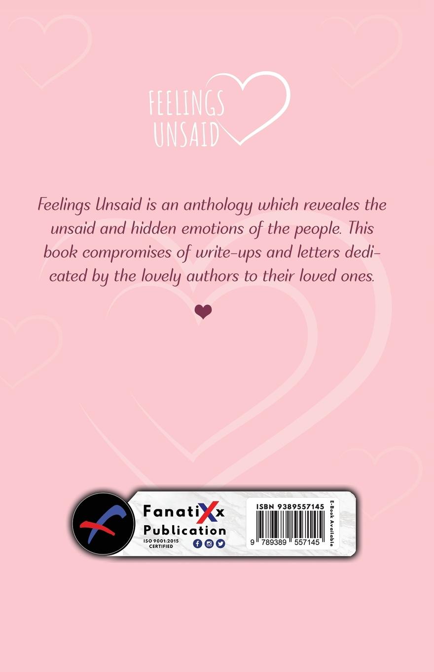 Rückseitencover FEELINGS UNSAID