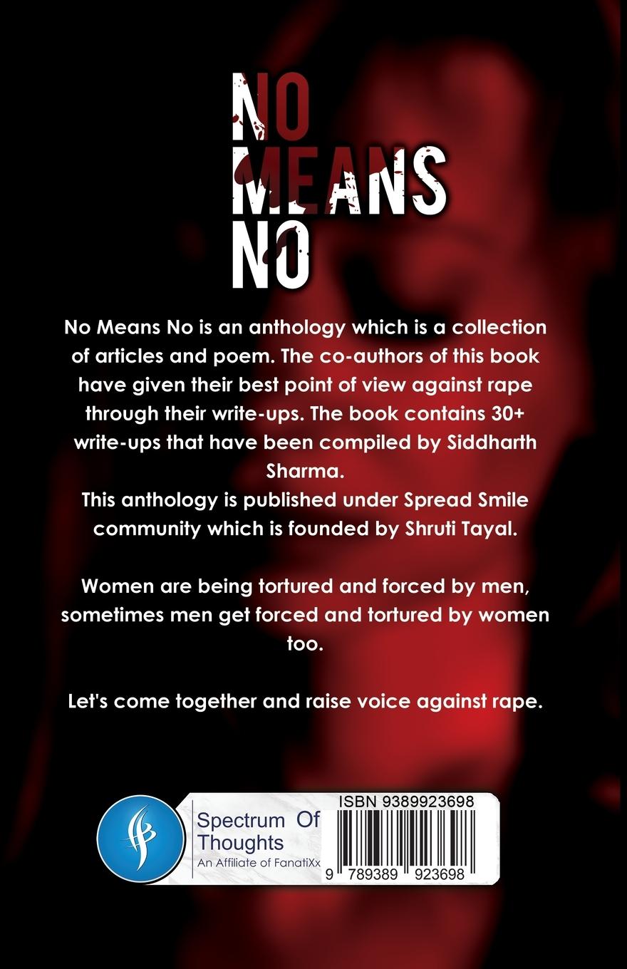 Rückseitencover NO MEANS NO