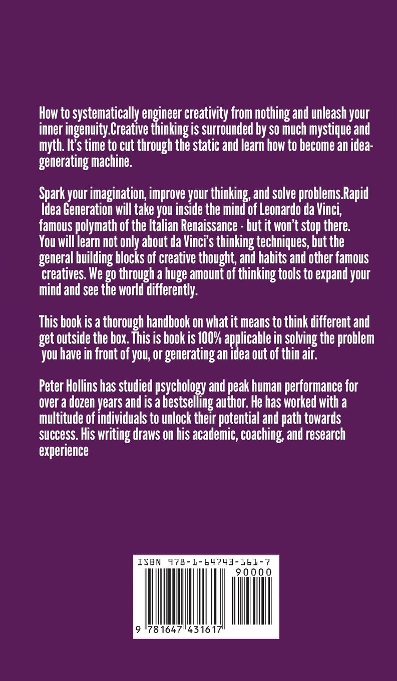 Rückseitencover Rapid Idea Generation