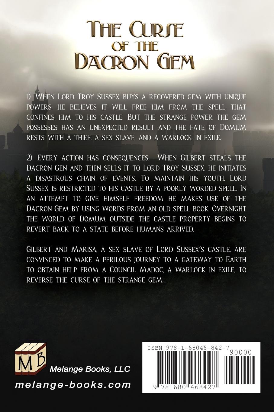 Rückseitencover The Curse of the Dacron Gem