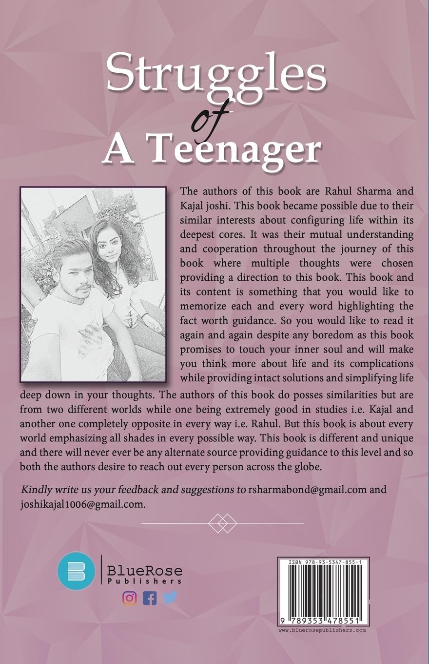 Rückseitencover Struggles of A Teenager