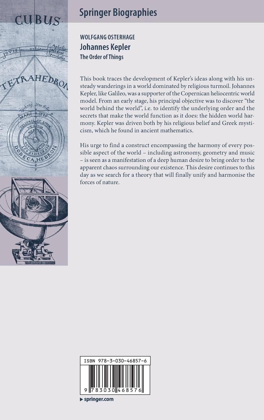 Rückseitencover Johannes Kepler