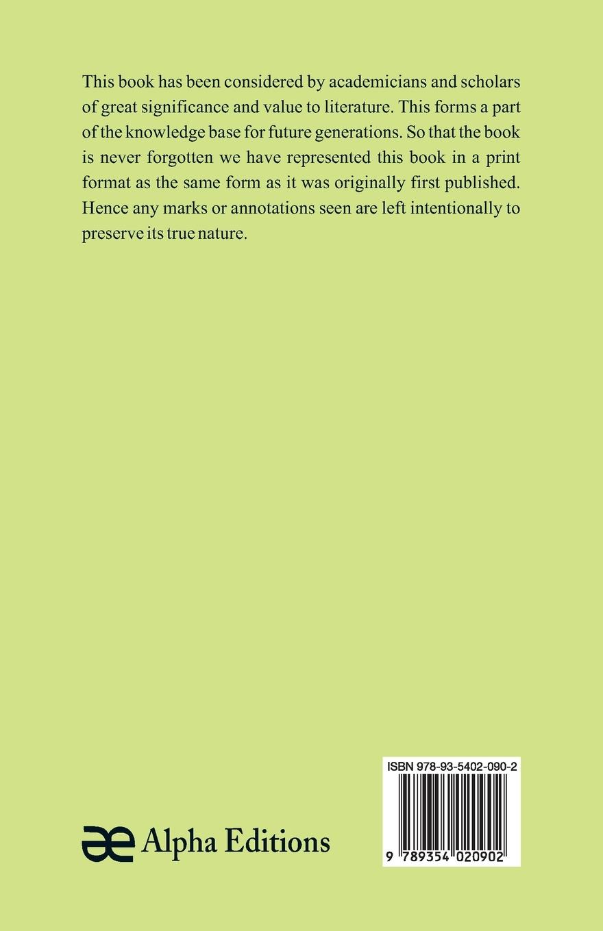 Rückseitencover The theory of spectra and atomic constitution