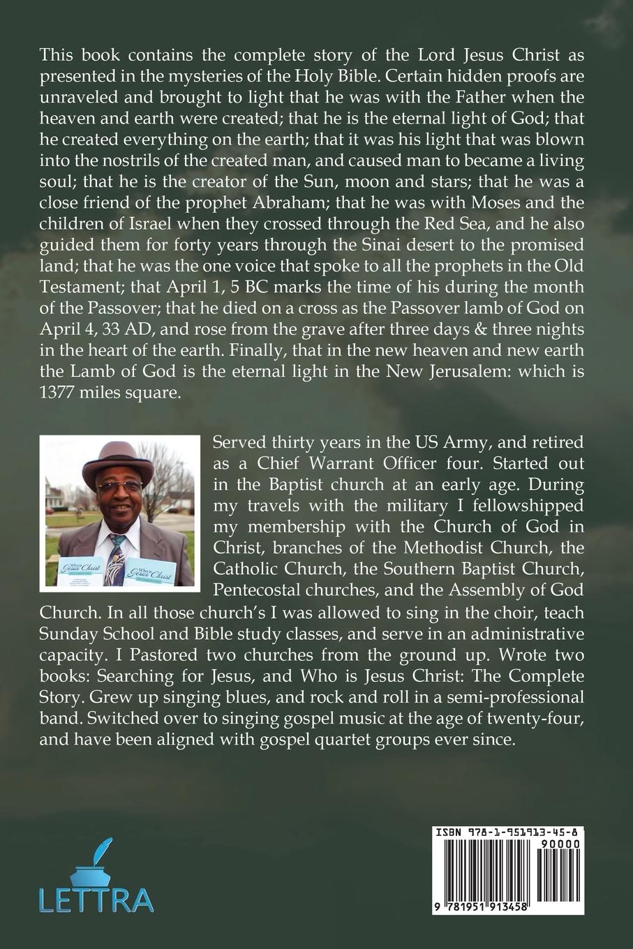 Rückseitencover Who is Jesus Christ