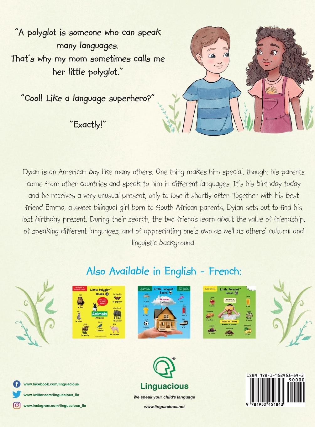 Rückseitencover Dylan's Birthday Present/Le Cadeau d'anniversaire de Dylan