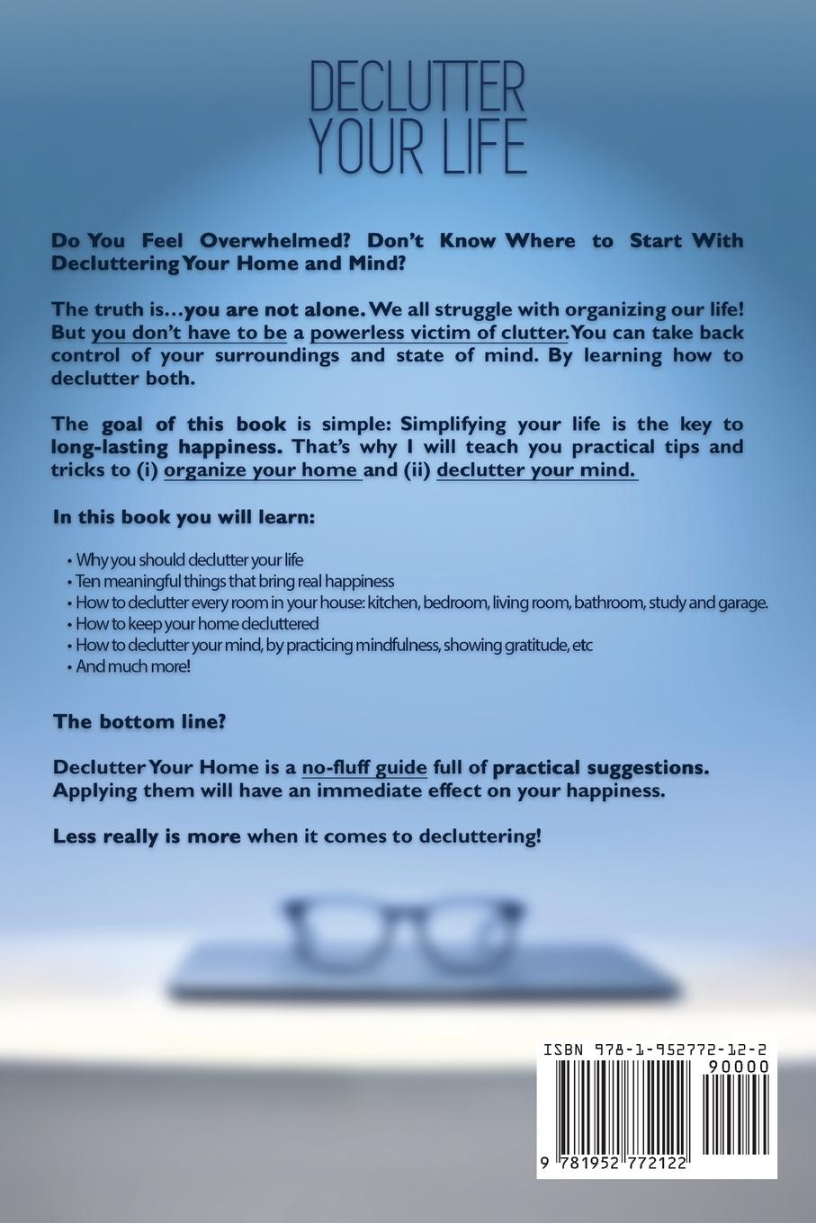 Rückseitencover Declutter Your Life