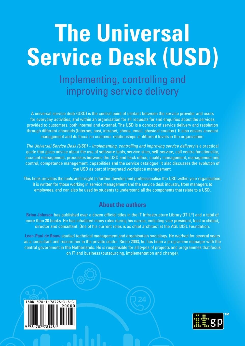 Rückseitencover The Universal Service Desk (USD)