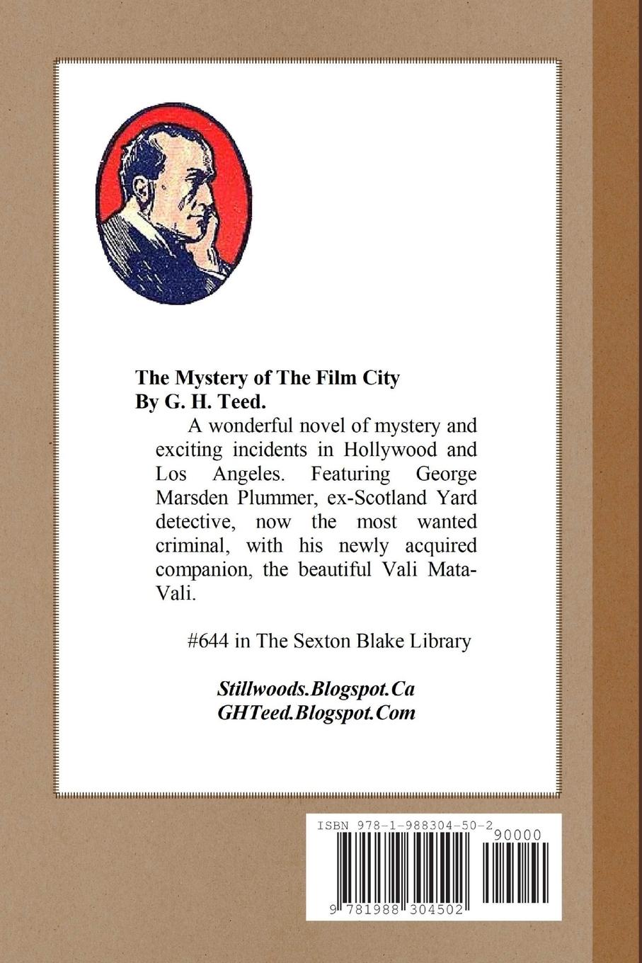 Rückseitencover The Mystery of The Film City