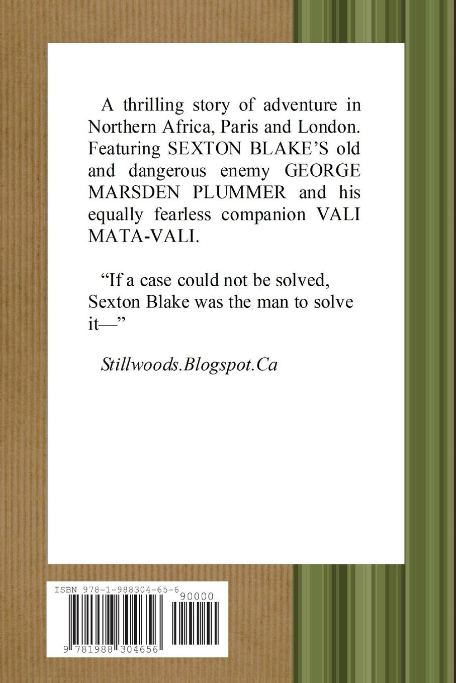 Rückseitencover The Tiger of Canton