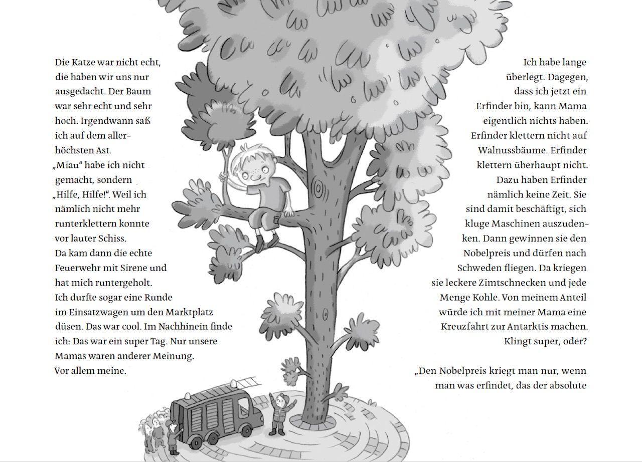 Beispielinhalt (Bild) Der verrückte Erfinderschuppen - Doppelband: Der Limonaden-Sprudler & Der Looping-Dreher