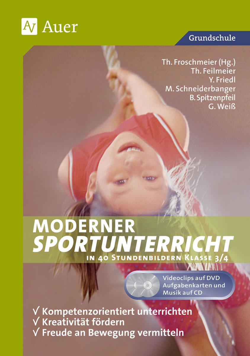 Vorderes Coverbild Moderner Sportunterricht in 40 Stundenbildern klasse 3/4