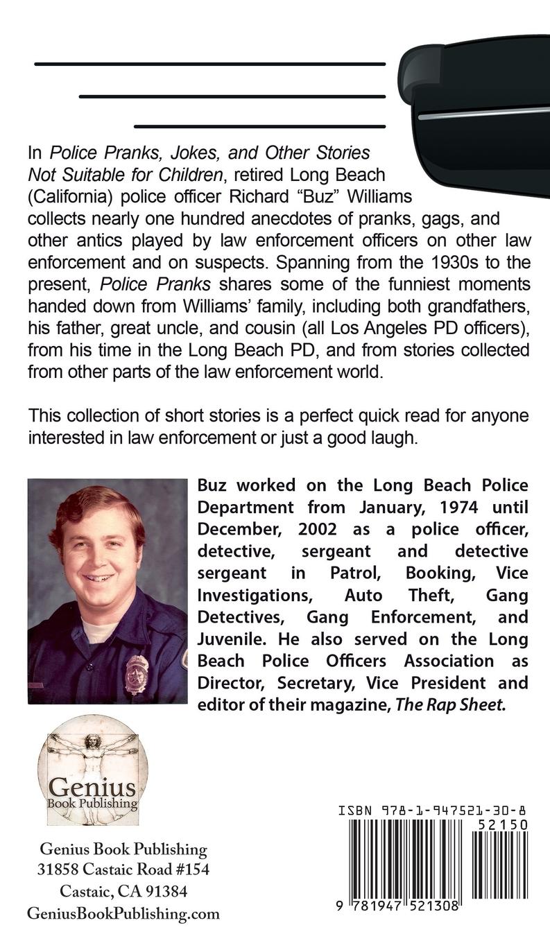 Rückseitencover Police Pranks, Jokes, and Other Stories Not Suitable For Children