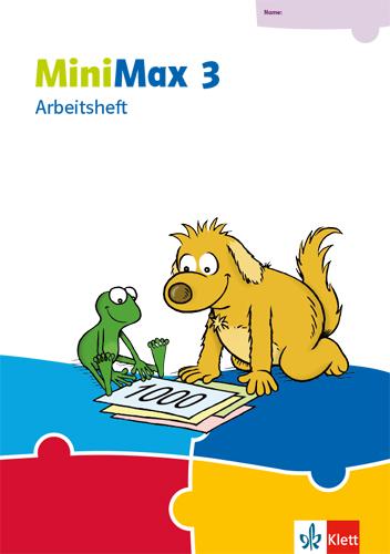 Vorderes Coverbild MiniMax 3. Arbeitsheft zum Ausleihmaterial Klasse 3