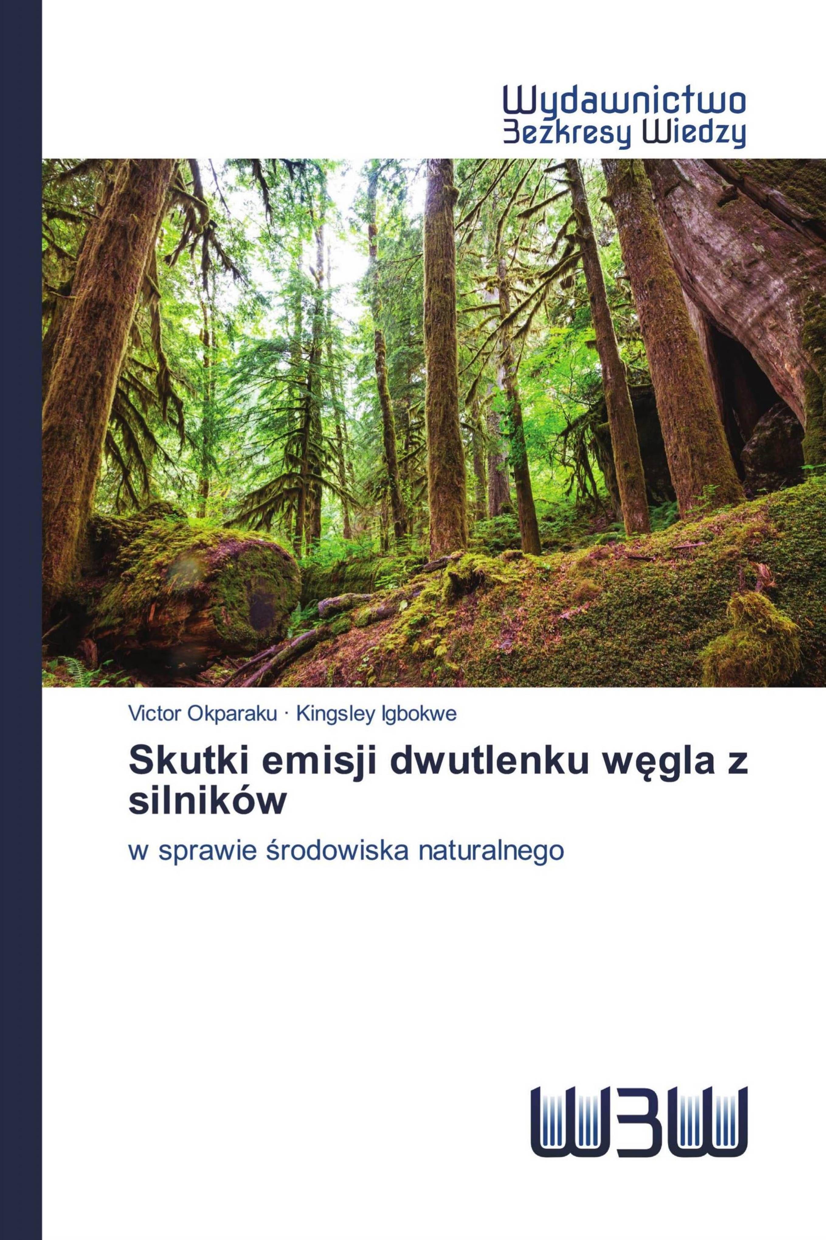 Vorderes Coverbild Skutki emisji dwutlenku w¿gla z silników