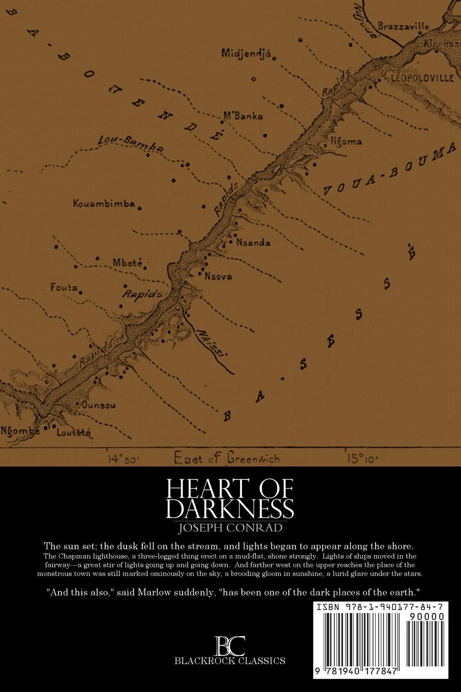 Rückseitencover Heart of Darkness