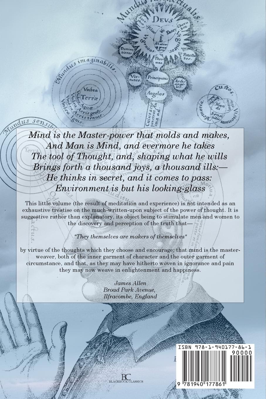 Rückseitencover As a Man Thinketh