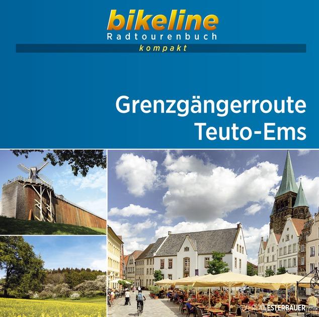 Vorderes Coverbild Grenzgängerroute Teuto-Ems 1 : 50 000