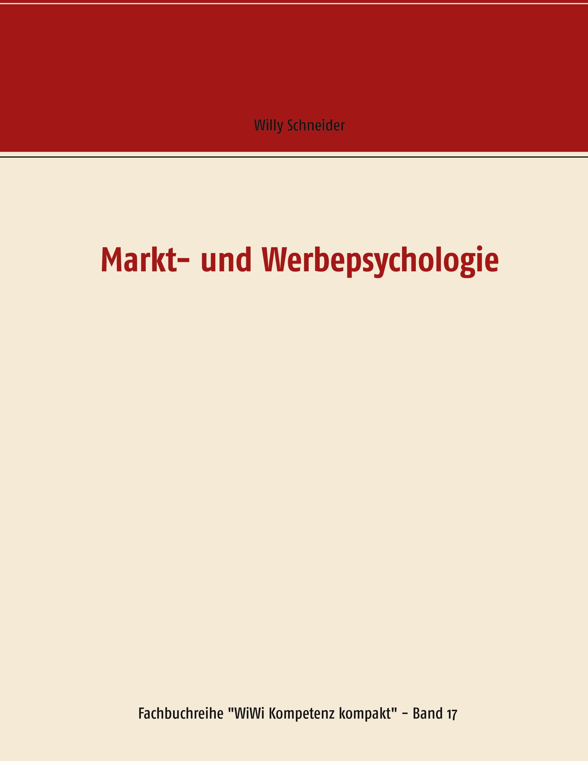 Vorderes Coverbild Markt- und Werbepsychologie