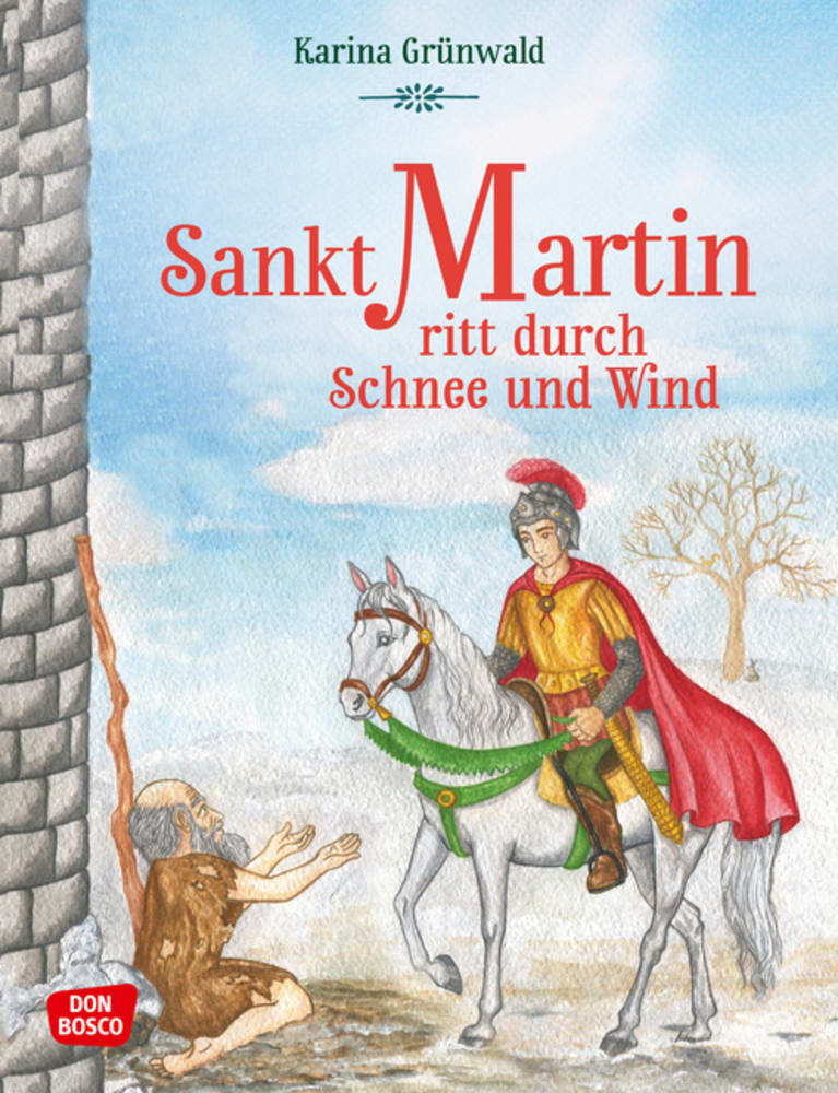 Vorderes Coverbild Sankt Martin ritt durch Schnee und Wind