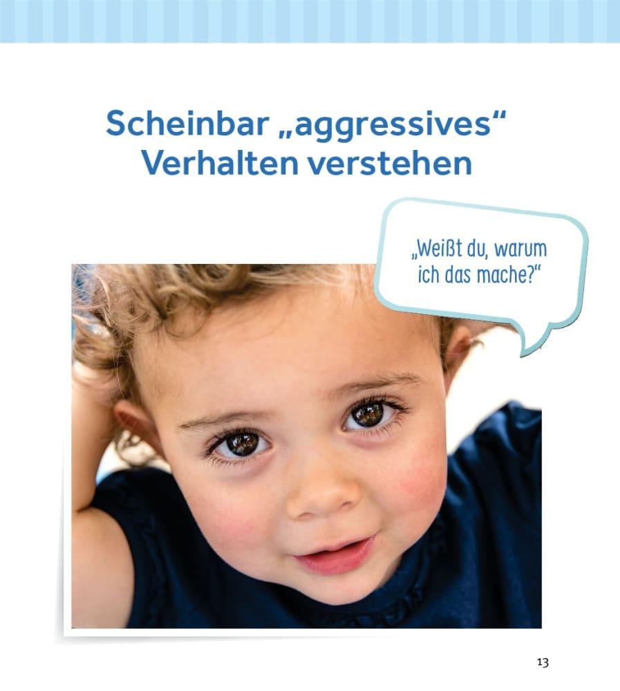 Beispielinhalt (Bild) Hauen, schubsen, beißen - herausforderndes Verhalten von Kleinkindern in der Krippe begleiten