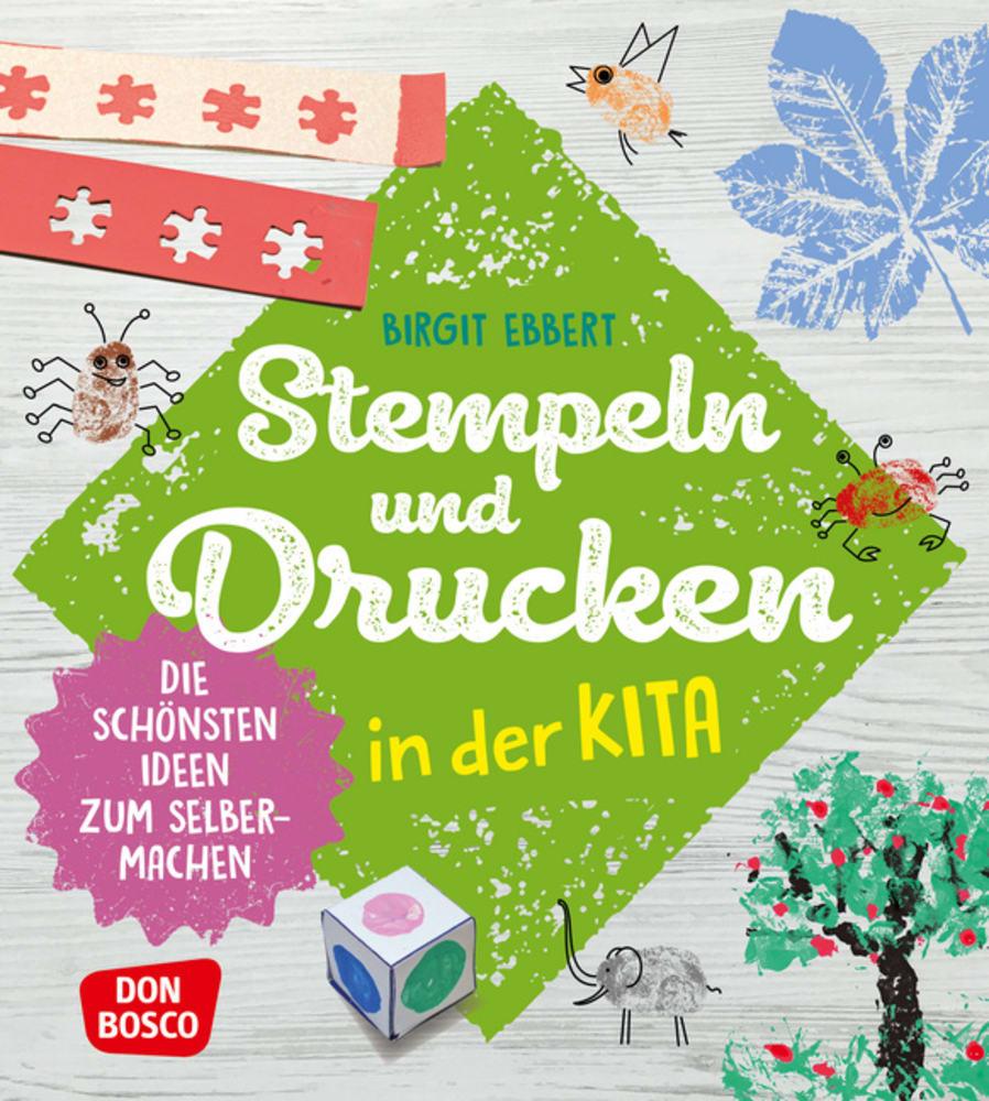 Vorderes Coverbild Stempeln und Drucken in der Kita